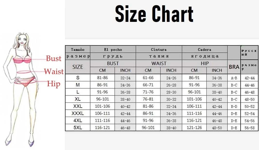 Chain Design Swimwear Push Up Female Swimsuit Bikini Sets