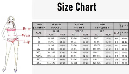 Chain Design Swimwear Push Up Female Swimsuit Bikini Sets