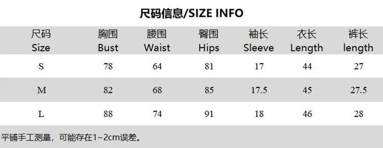 Short Sleeve Zipper Top and Short Sets