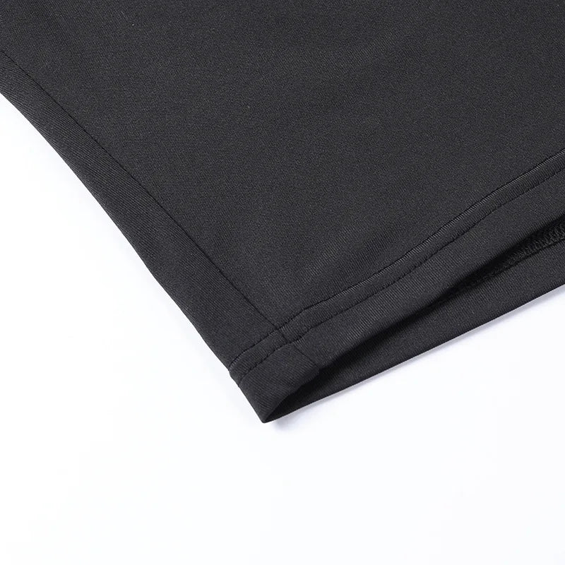 Round Neck Long Sleeved 3/4 + Shorts Sets