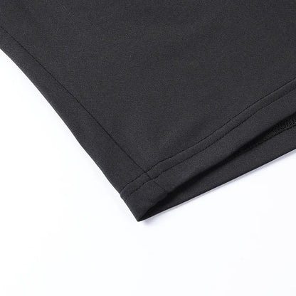 Round Neck Long Sleeved 3/4 + Shorts Sets