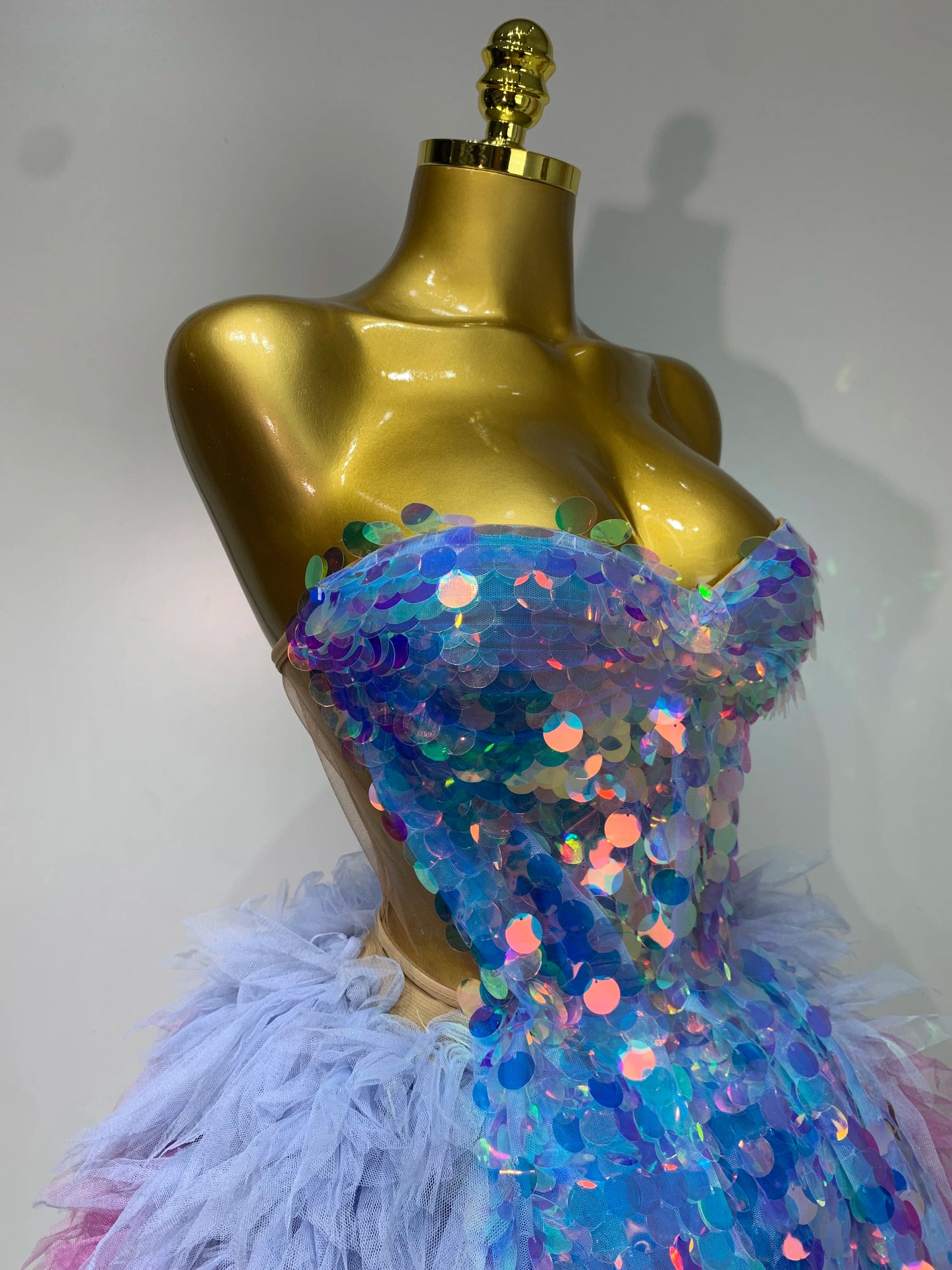 Sparkly Black Sequins Mini Dresses