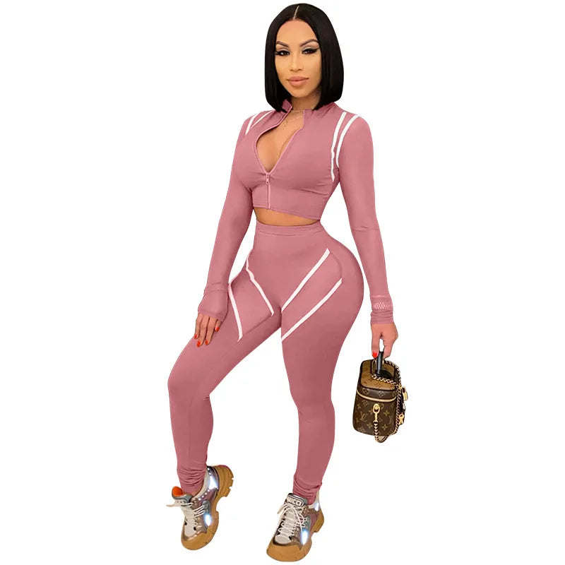 Tinashe Crop Top + Pant Sets