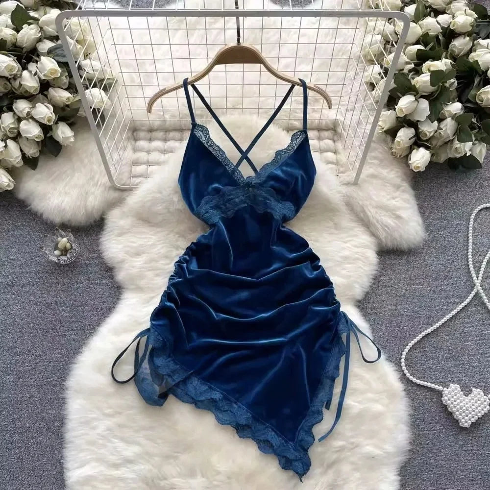 New Butterfly Lace Elegant Feminine Dresses for Women Comfortable