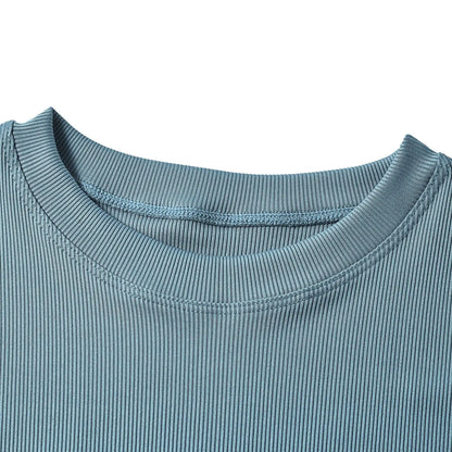 Short Sleeve Top + Elastic outfits (Loungewear)