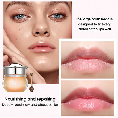 Cherry Blossom Honey Lip Balm — Deeply Hydrating and Plumping, Water-Rich Glossy Finish