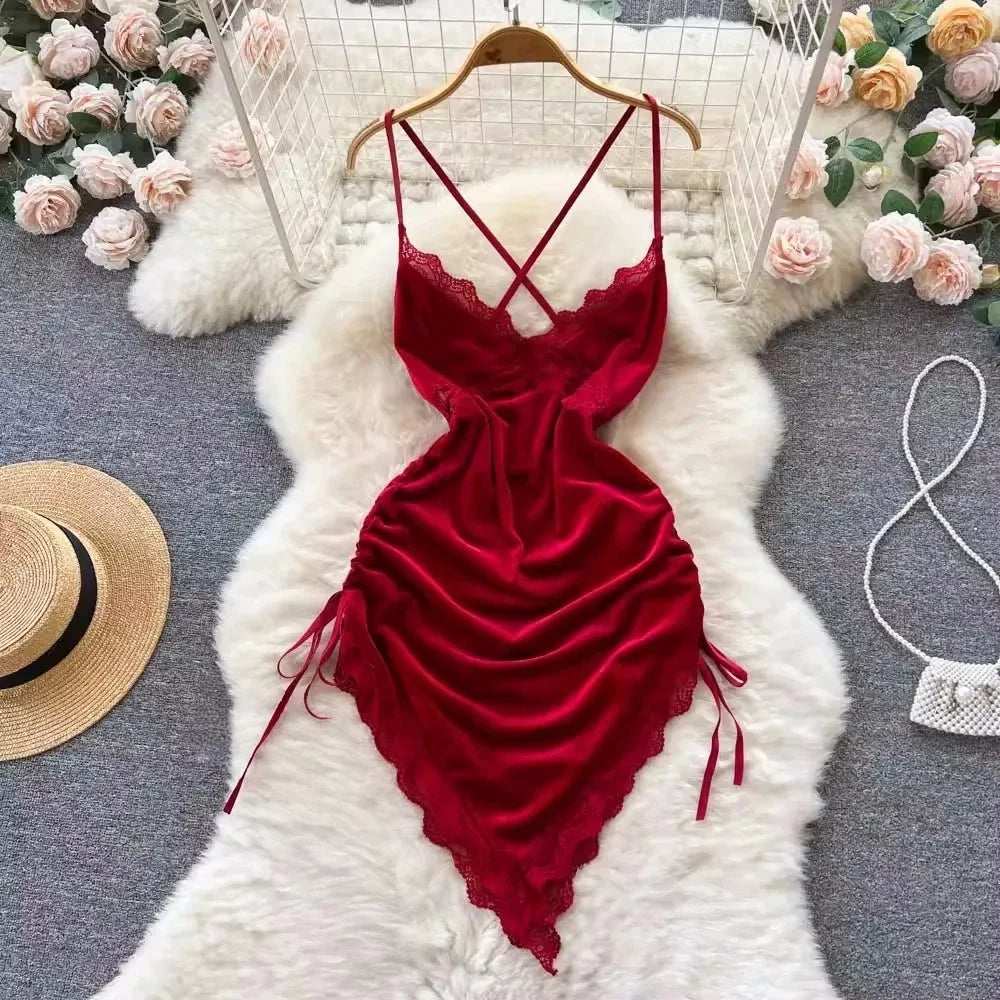 New Butterfly Lace Elegant Feminine Dresses for Women Comfortable