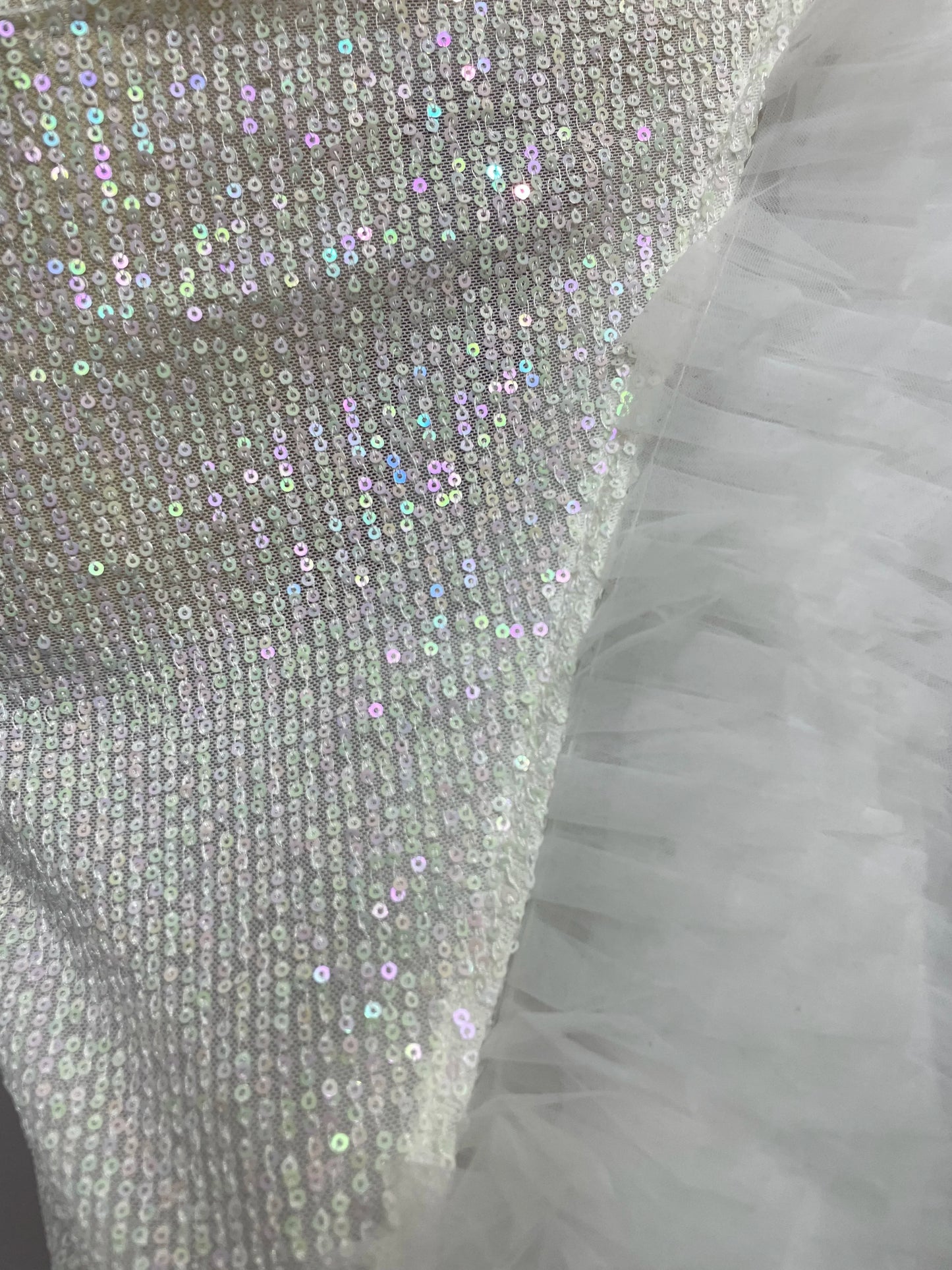 Shiny Sequins Top + Short Skirt Celebrate Evening Prom Birthday Party Dress Nightclub Stage Outfit
