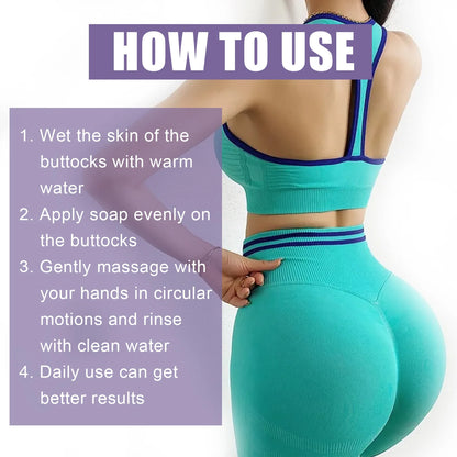 Hip Lifting Soap Buttock Enlargement Anti Cellulite Shaping Butt Brightening Soap