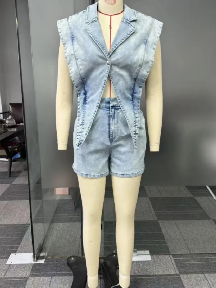 Women Denim Jumpsuits