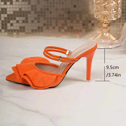 Baotou Versatile Fashion Sandals New Sexy Fashion Pointed High Heels