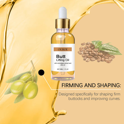 Buttock Enlargement Oil Hip Lifting Growth Firming Nourishing Moisturize Skin Tighten Pores Enhance Elasticity Body Massage Care