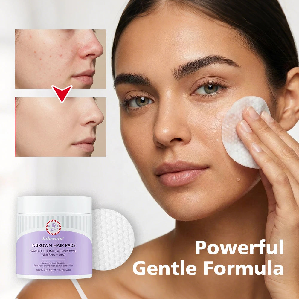 Ingrown Hair Pads Aftershave Treatment Pads To Help Prevent Razor Bumps