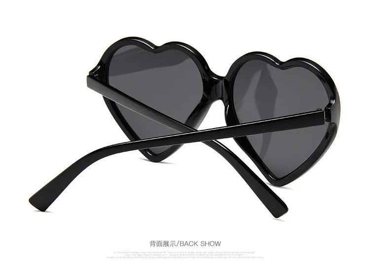 New Trendy Big Heart Shape Eyewear