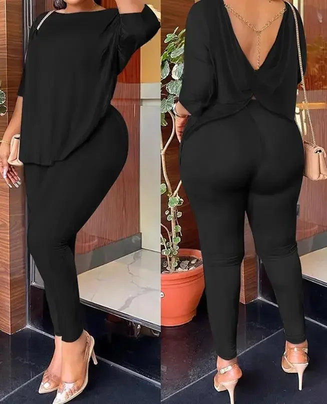 Women Two Piece Pant Sets