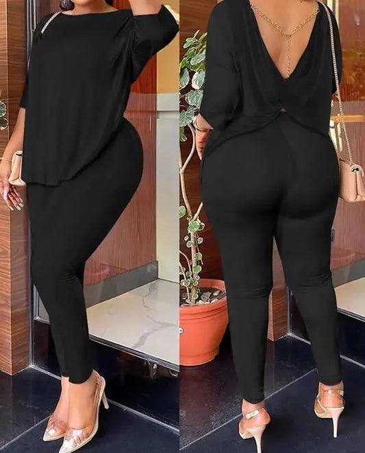 Women Two Piece Pant Sets