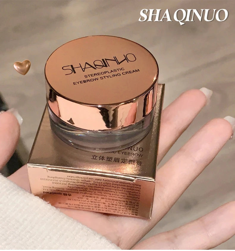 Three-dimensional Eyebrow Shaping Soap Eyebrow Gel Texture Creates Natural Eyebrows Styling Cream Waterproof Quick-Dry Makeup