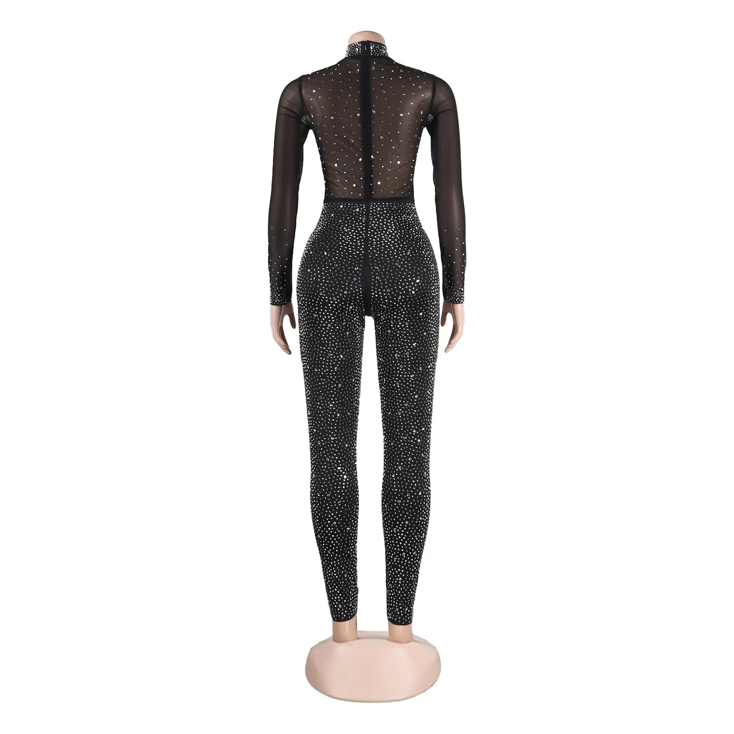 Bonnie Diamond  Long Sleeve Pants Jumpsuit