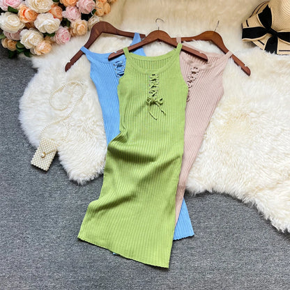 New Fashion Y2K Diamonds Bodycon Mini Dresses