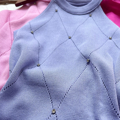 New Fashion Y2K Diamonds Bodycon Mini Dresses