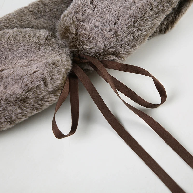 Kiana Faux Fur Women’s Belts