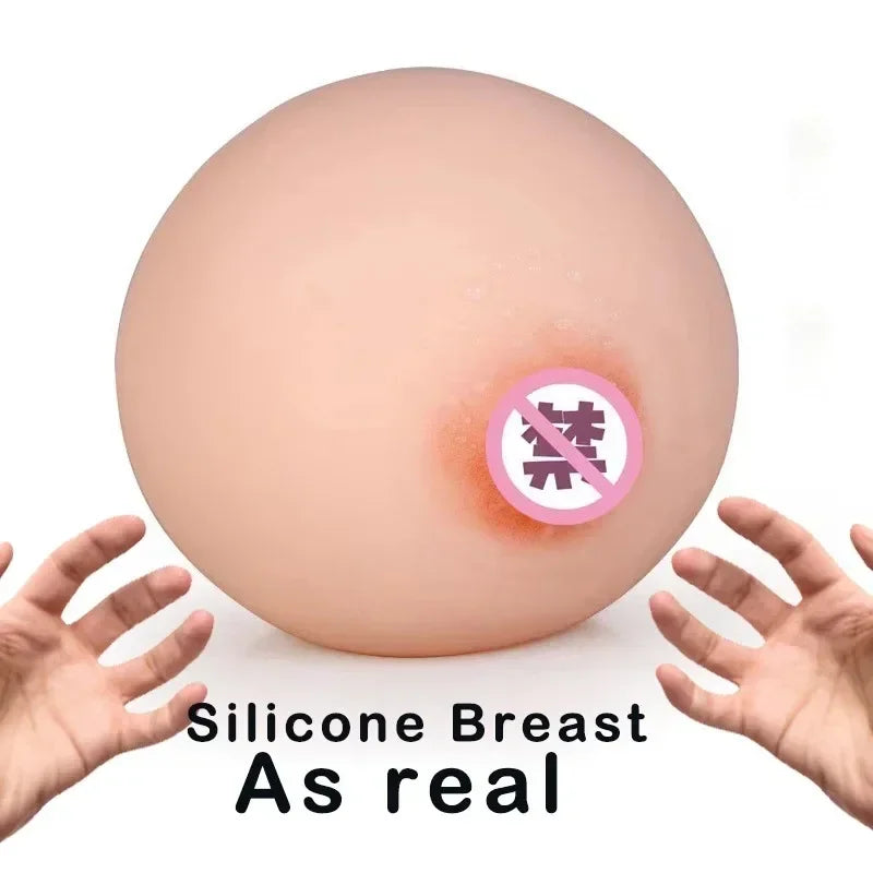 Insertable Artificial Chest Fake Silicone Breast Tools Products