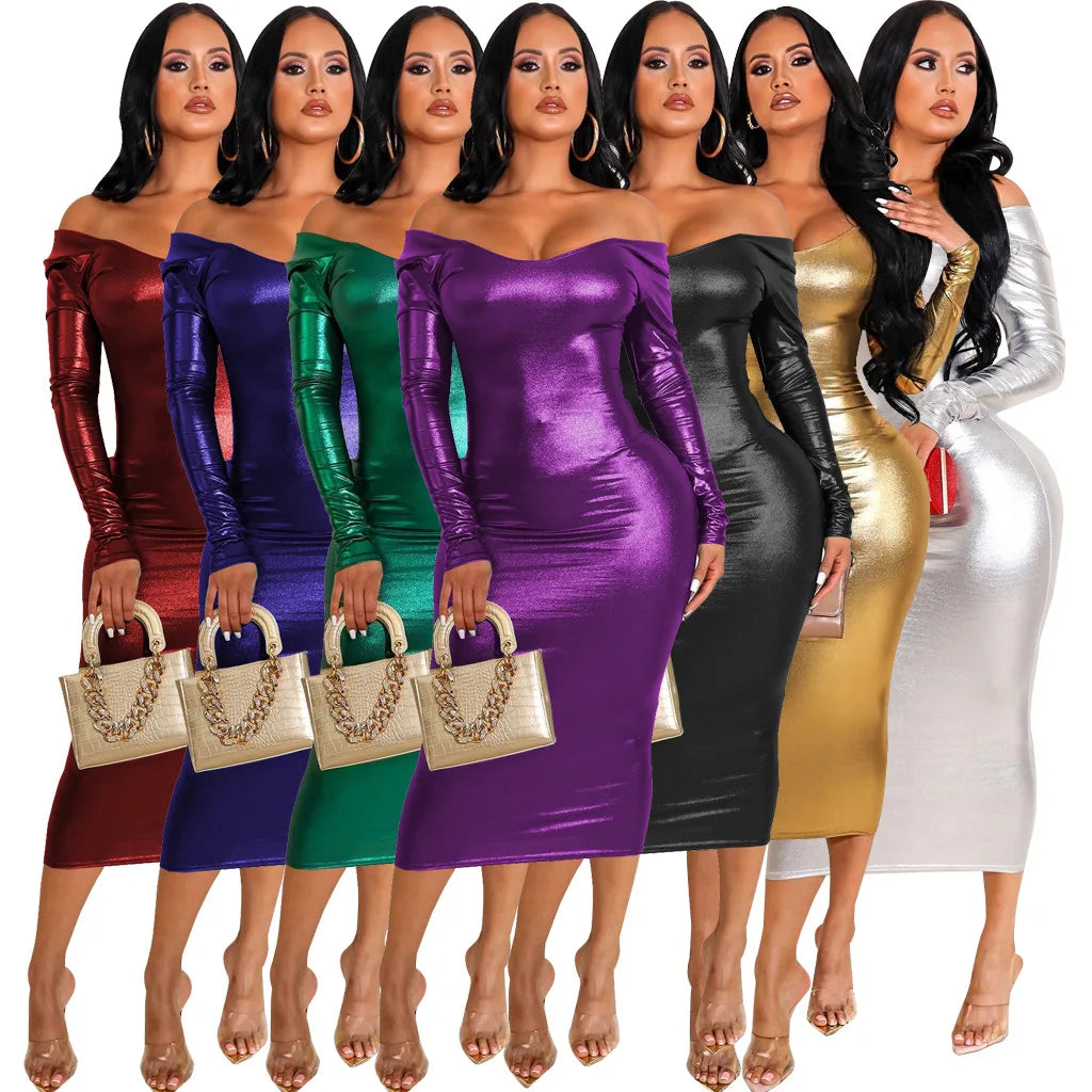 Solid color tube top midi dresses SMR11401