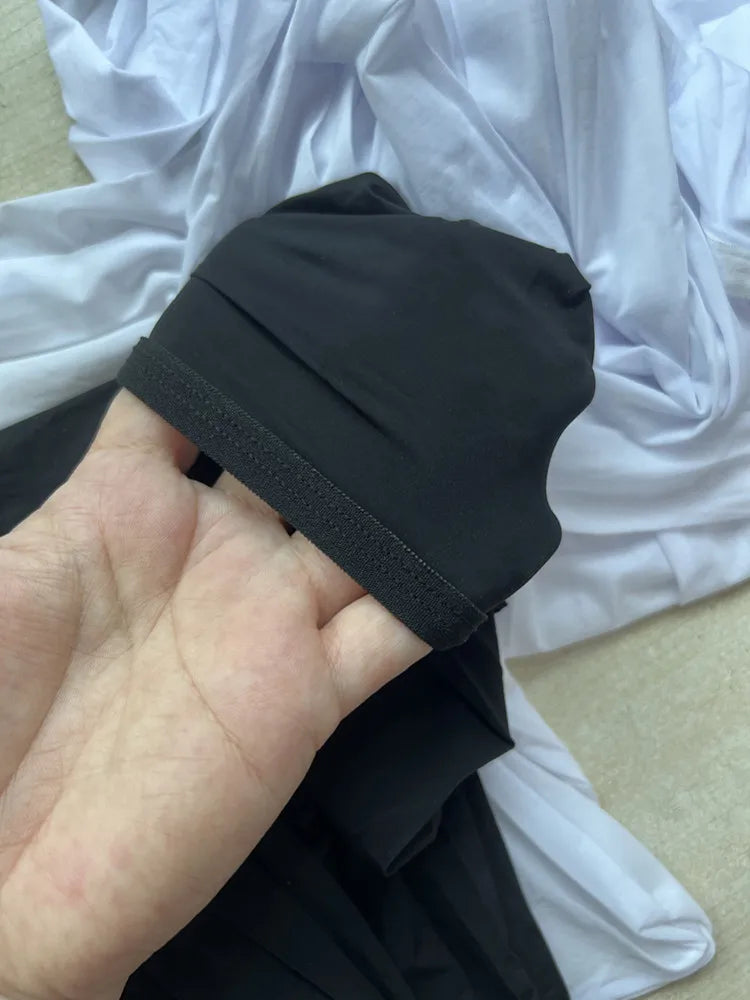 Shiny Tights Pantyhose Jumpsuit Seamless See Through Smooth One-Piece Stockings