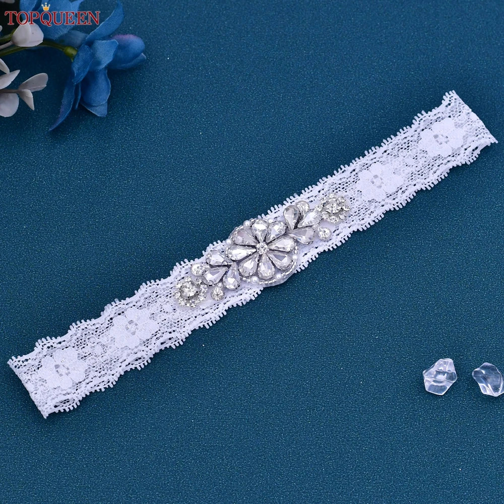 TOPQUEEN Wedding Bridal Garter Belt Bride Sexy THS05 ST33