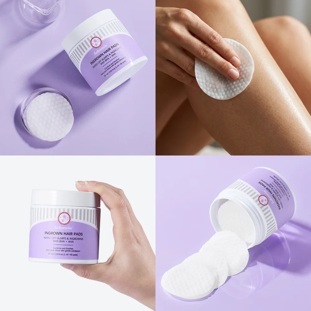 Ingrown Hair Pads Aftershave Treatment Pads To Help Prevent Razor Bumps
