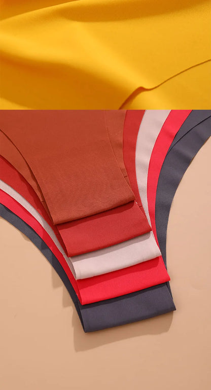 8Pcs/Set Seamless Underwear Low Waisted Brazilian Intimates Panties