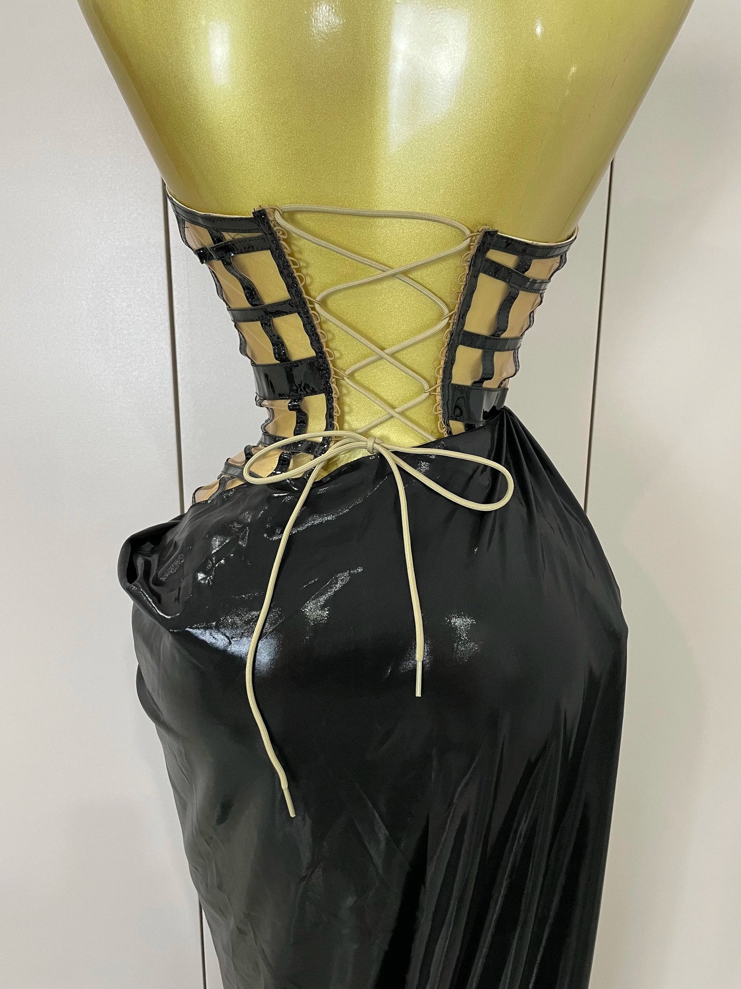 New Mesh See Through Top Skirt + Gloves Set(photoshoot)