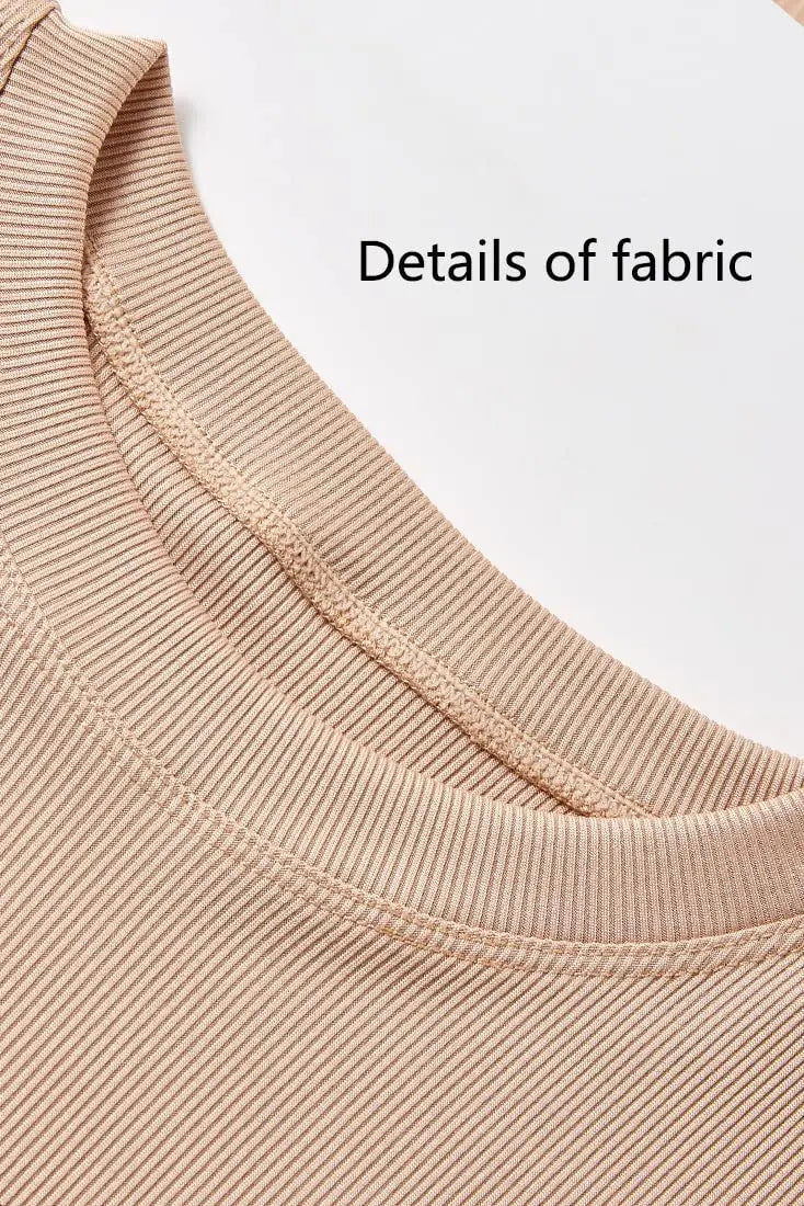 Short Sleeve Top + Elastic outfits (Loungewear)