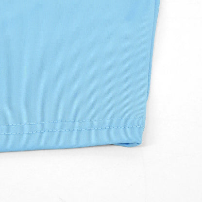 Short Sleeve O-Neck Crop Top + High Waist Skirt Sets