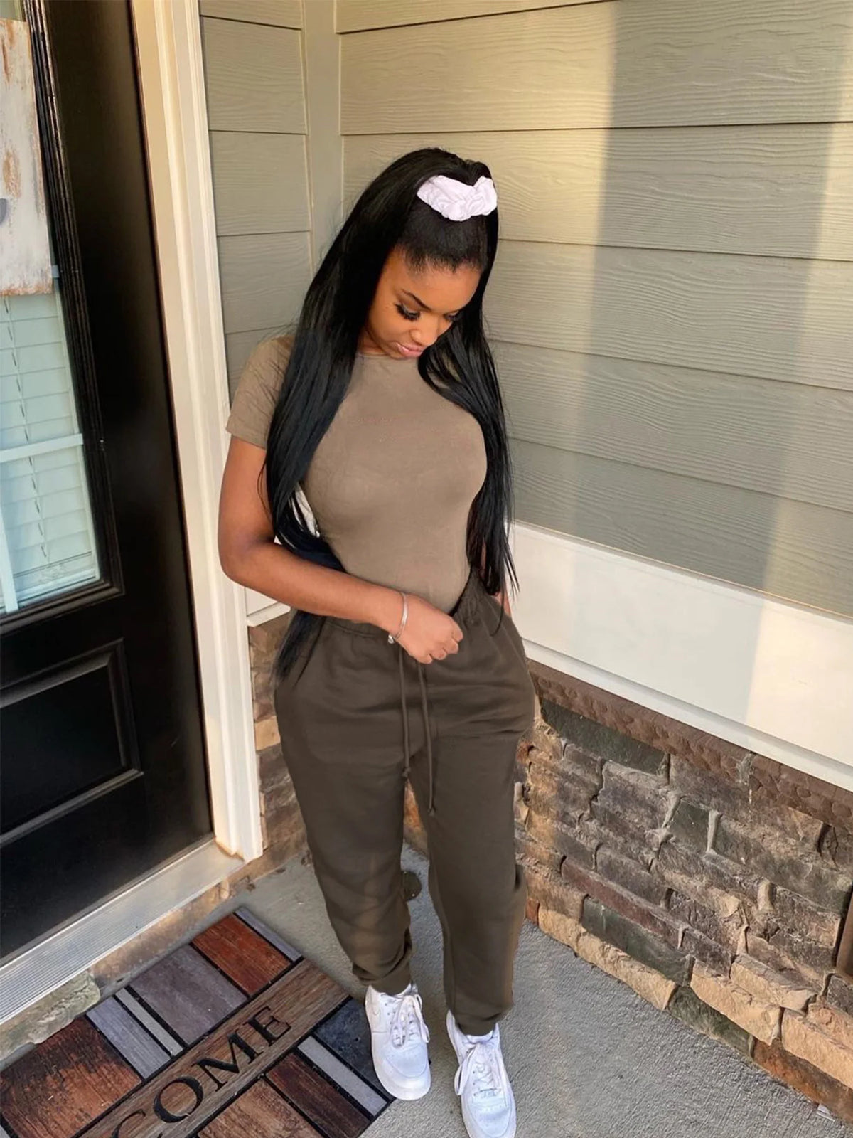 Versatile Slim Fit T-shirt + Loose Jogging Pant Sets