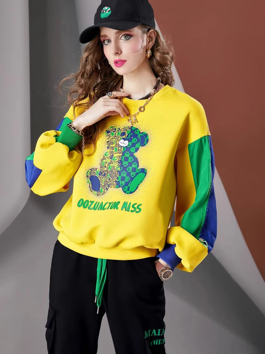 MIA Pullovers Sweatshirt Long Sleeves