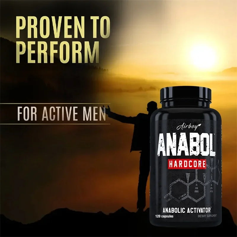 Anabol Hardcore Supplement - Helps Build Lean, Firm, High-quality Muscle,Promoting Muscle Growth,Recovery & Strength Enhancement