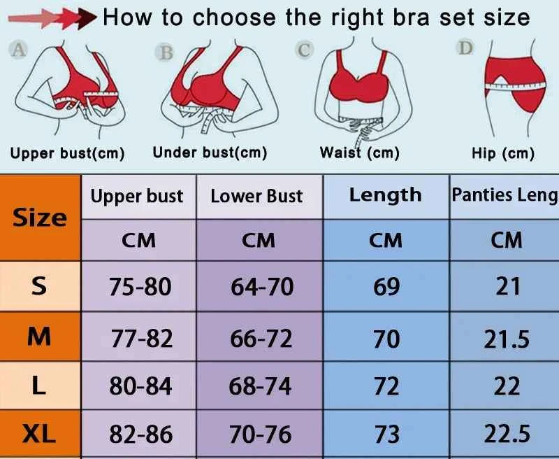 New Transparent Underwire Bra Erotic Nighty Set