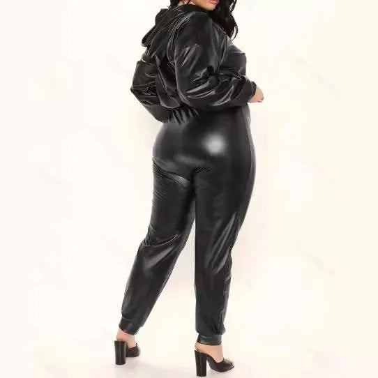 Sonya Black Top And Pants Suits