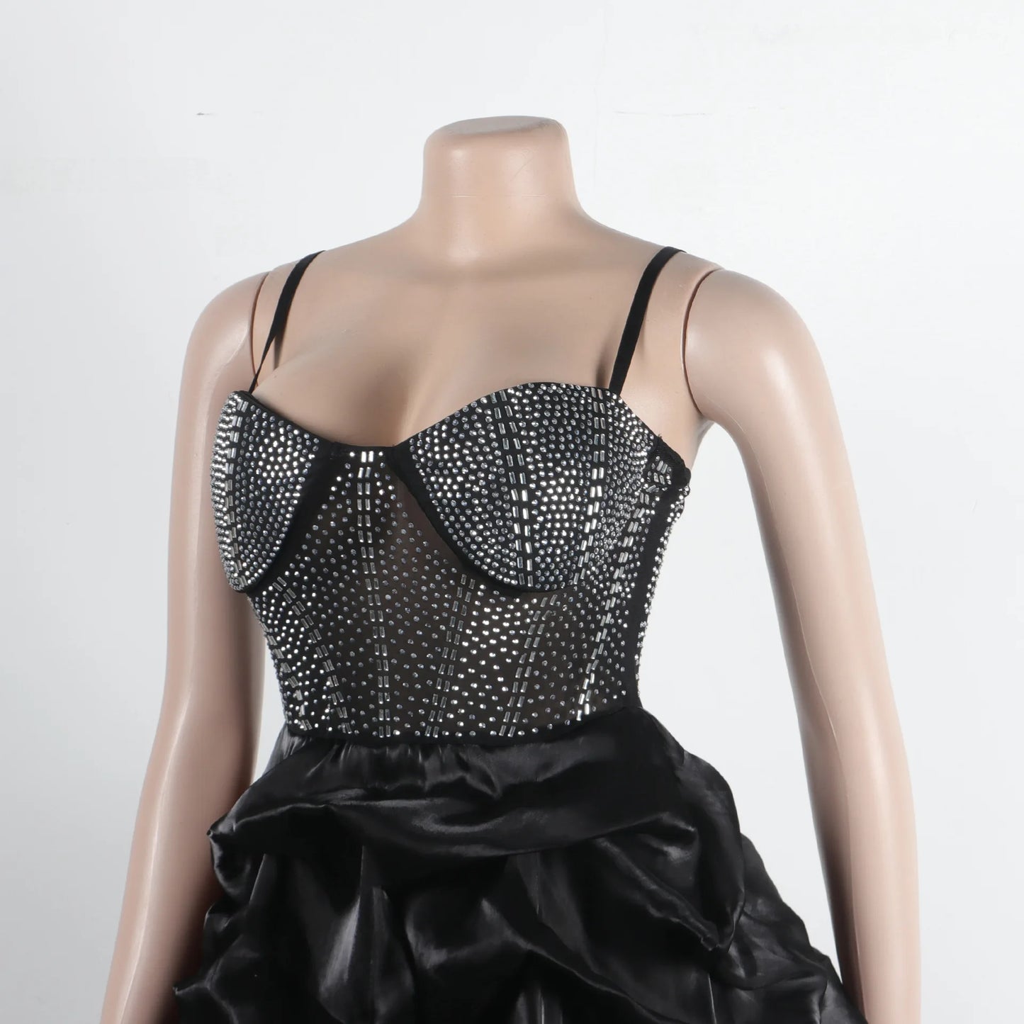 Elegant Tight Waist V-Neck Short Cake Dresses