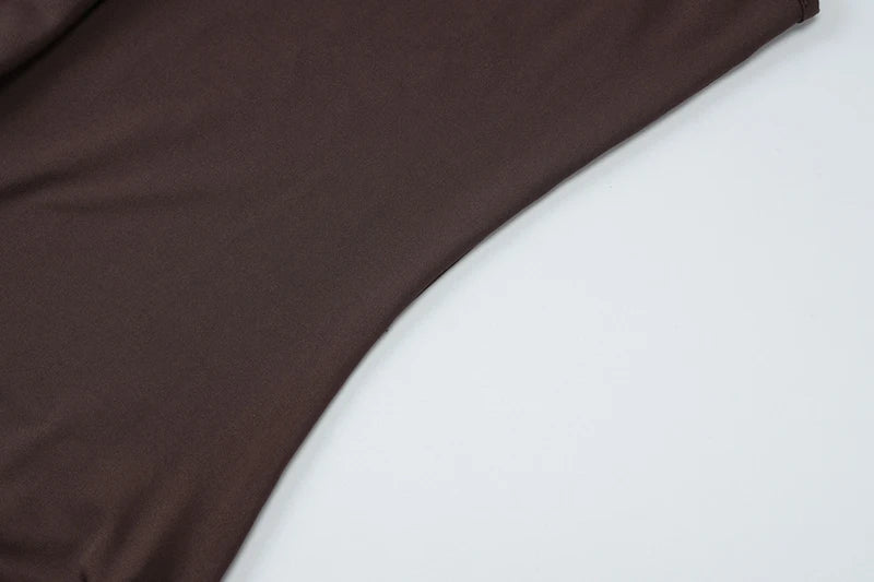 Elegant Turtleneck Sleeveless High Waist Pleated Dresses