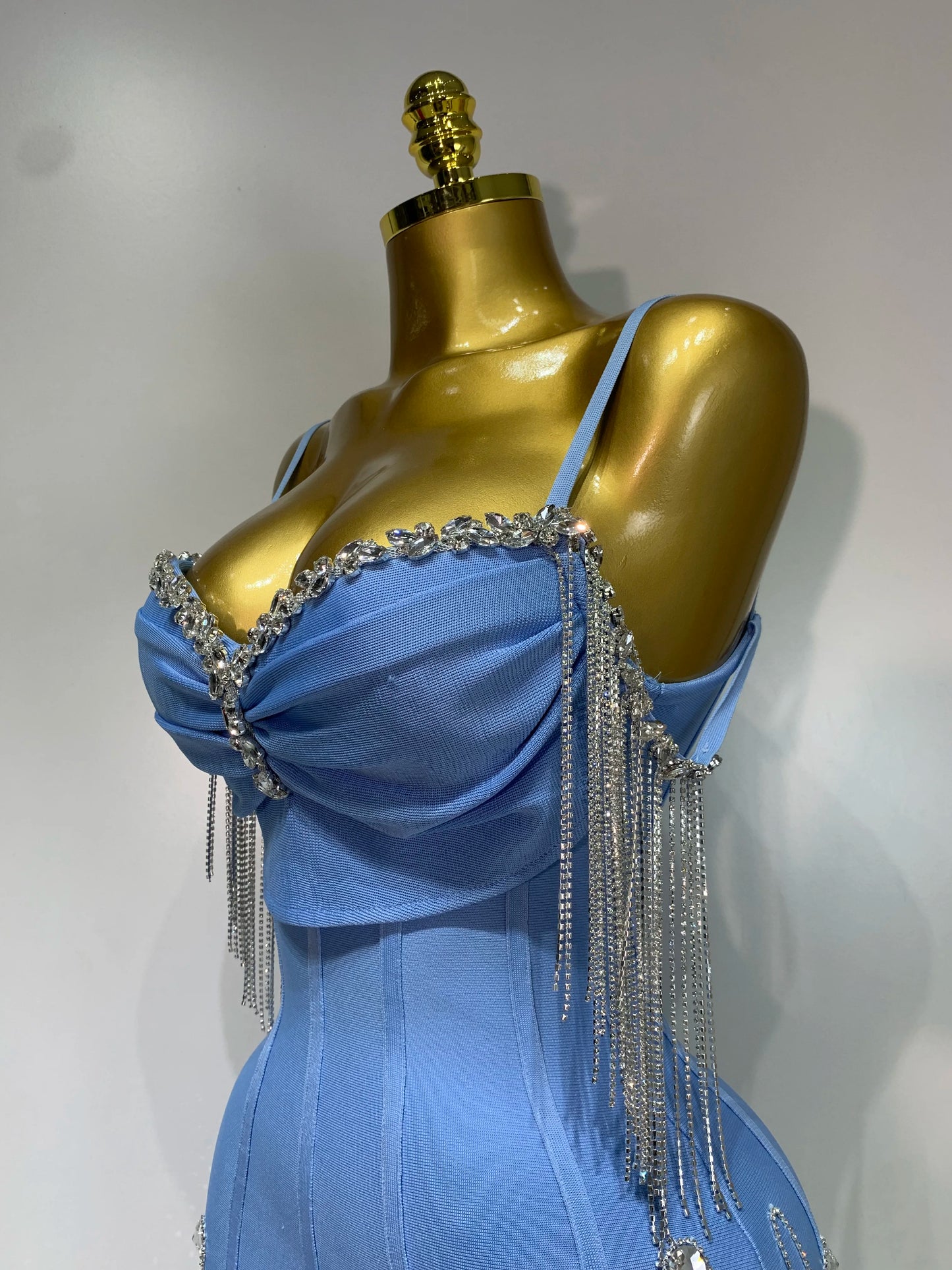 Spaghetti Strap Bodycon Sleeveless Bandage Dresses