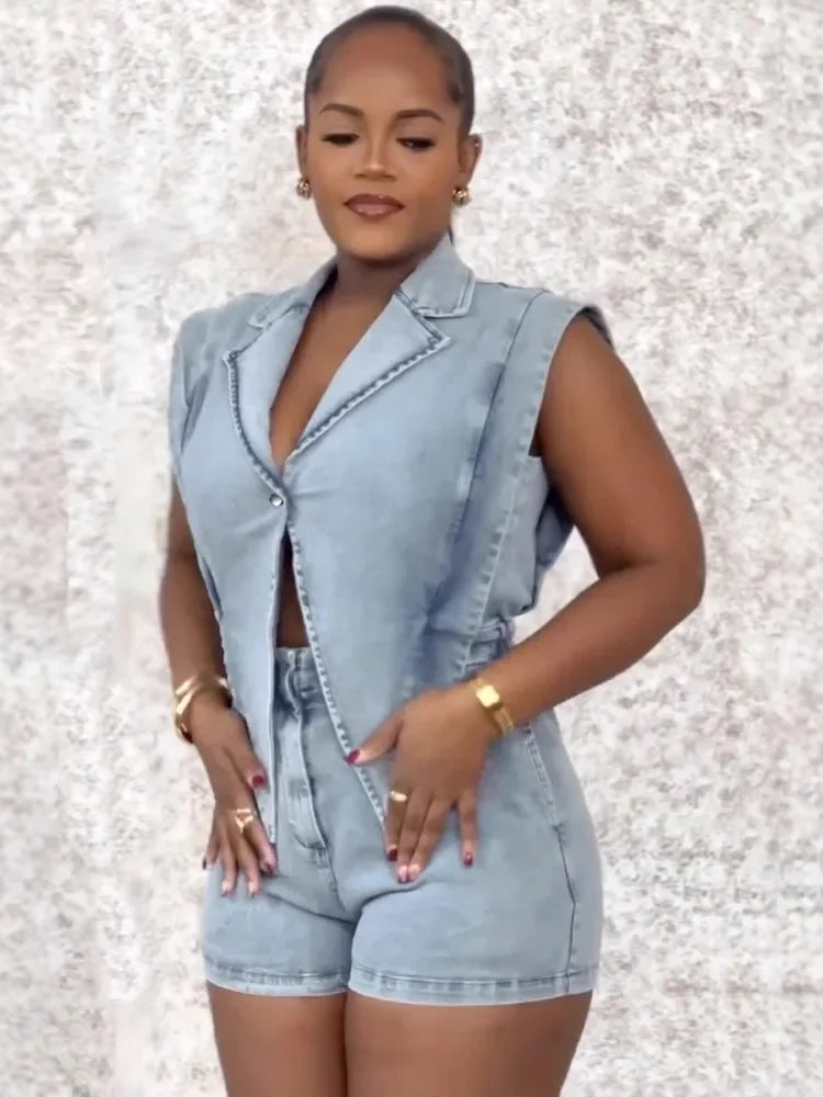 Women Denim Jumpsuits