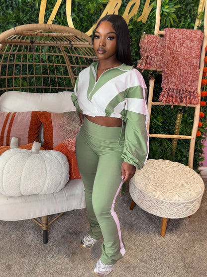 Jogger Set Outwear Trending Sports Pants Sets