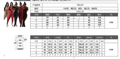 Matching Set Jacket + Jumpsuit Overalls