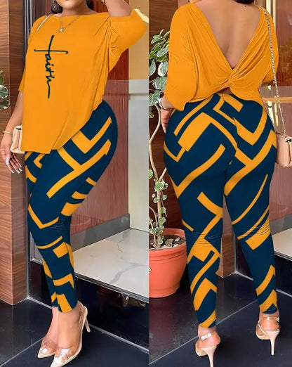 Women Two Piece Pant Sets