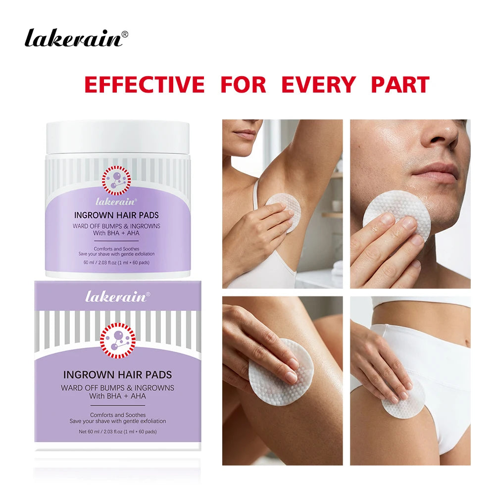 Ingrown Hair Pads Aftershave Treatment Pads To Help Prevent Razor Bumps