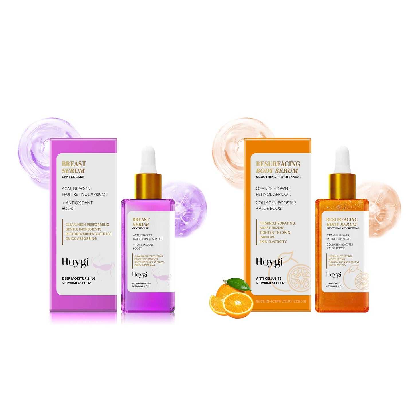 Breast Enlargement Essence Women Enlarge Plump up Improve Sagging Skin Firming Nourishing Curve Shape Chest Lifting Body Serum