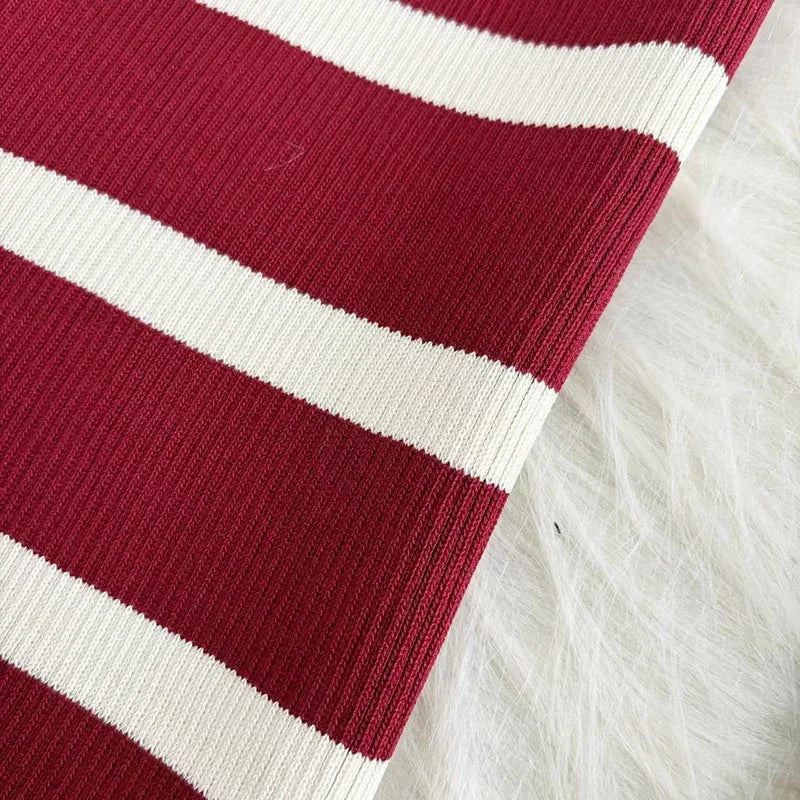 Striped Bodycon Beach Sundresses