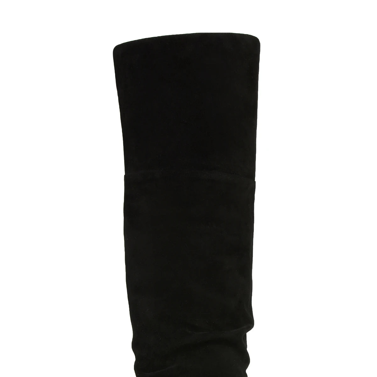 Tanya Suede Thigh High Boots Pointed Toe P